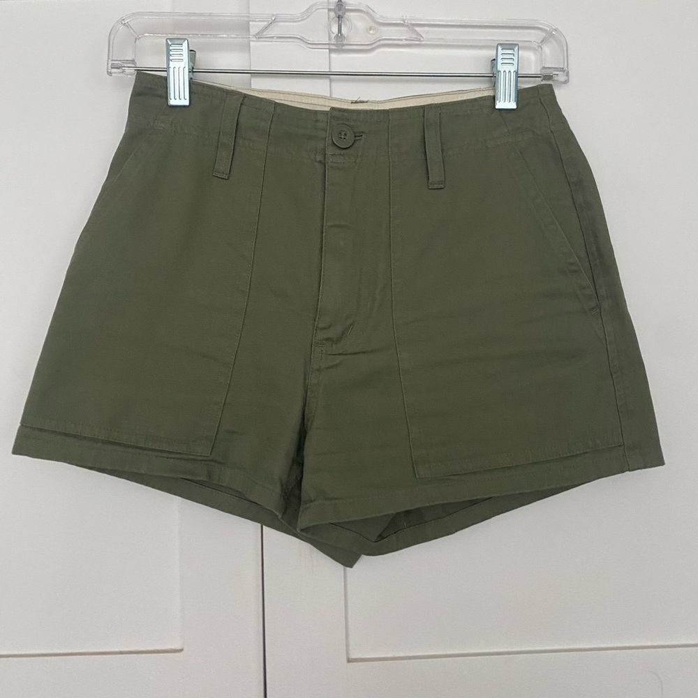 Brixton women’s green shorts